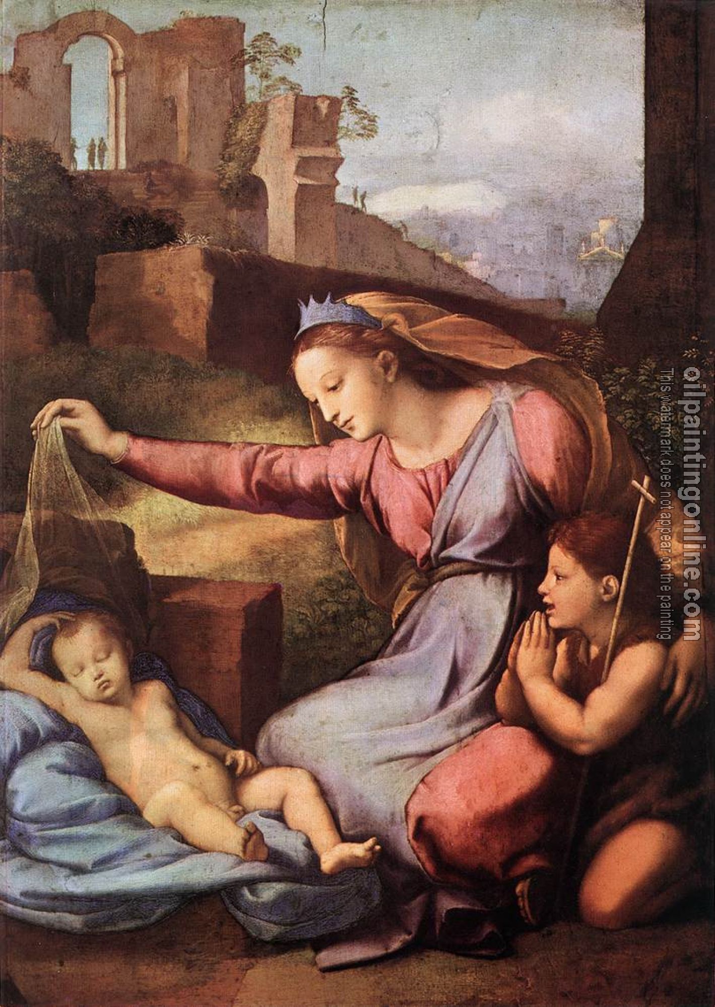 Raphael - Madonna with the Blue Diadem